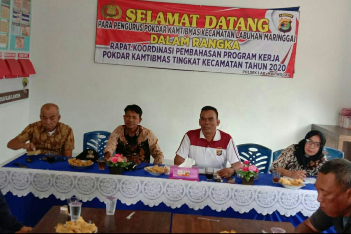 Desa di Labuhan Maringgai sepakat giatkan ronda malam