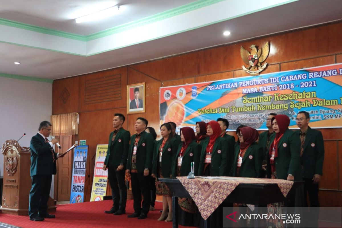 IDI diminta wujudkan program Rejang Lebong kabupaten sehat