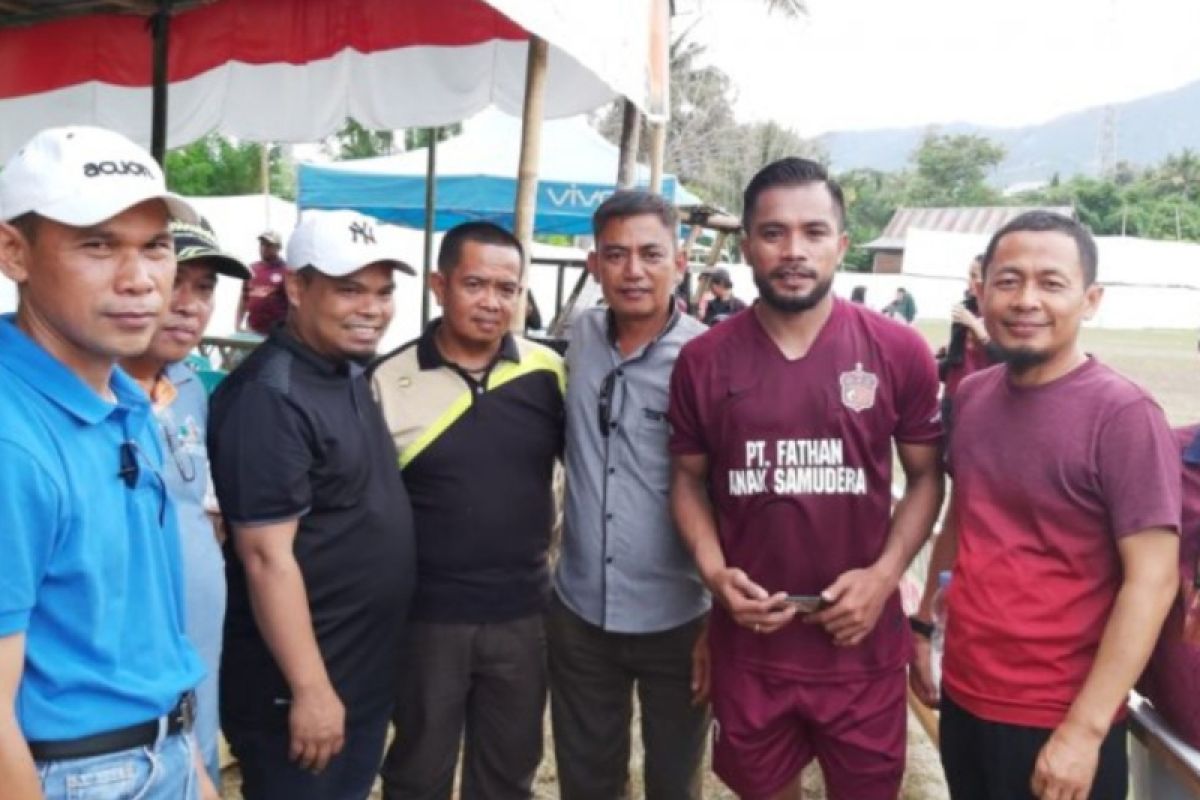 Zulham Zamrun main di turnamen tarkam Piala Kalosi di Kabupaten Enrekang