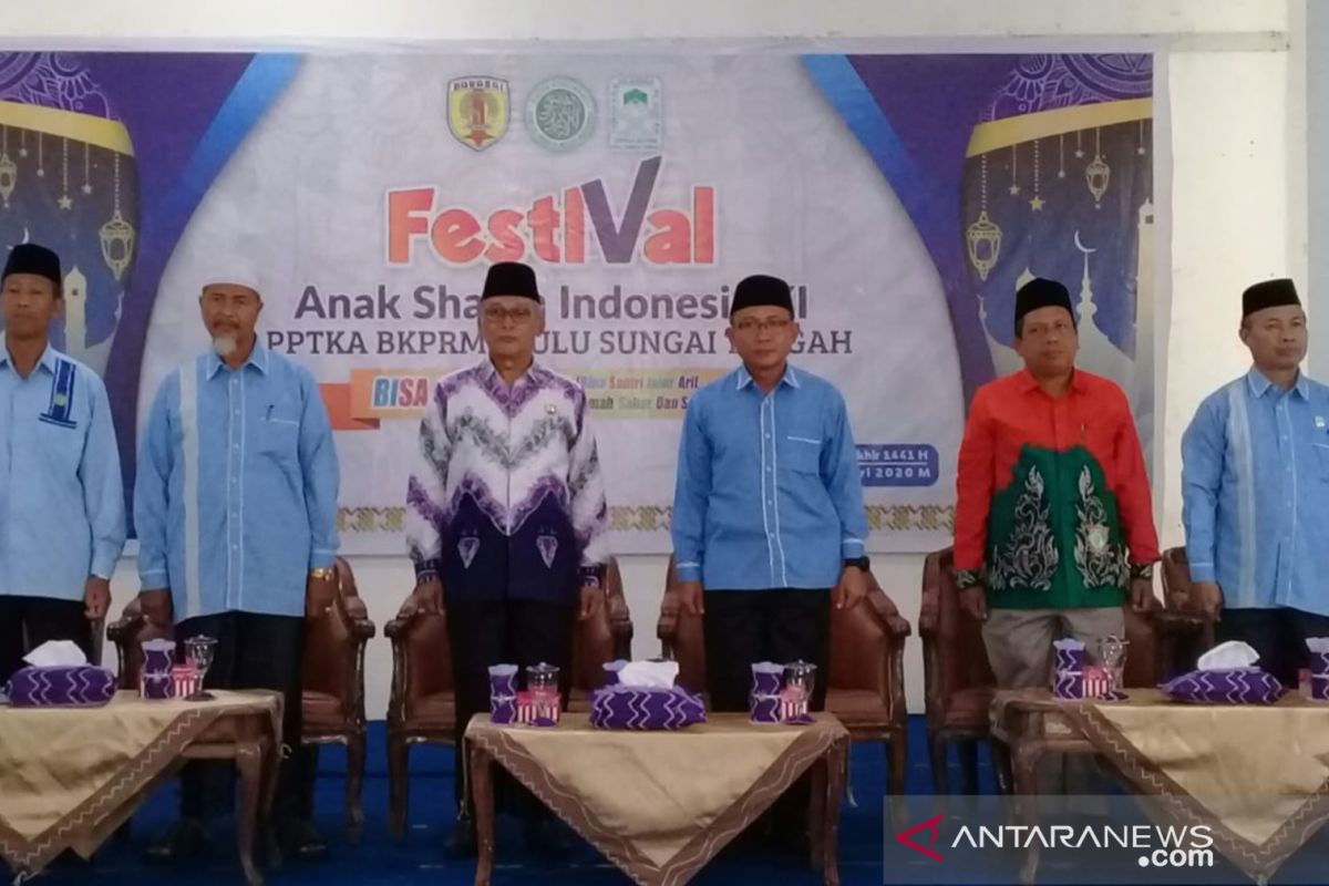 Bupati HST buka festival anak shaleh