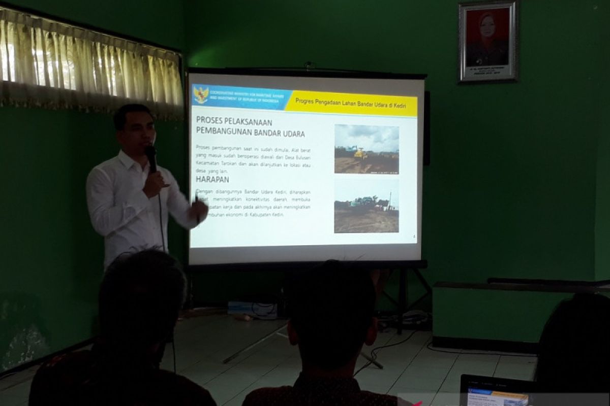 Pelepasan tanah untuk Bandara Kediri belum rampung