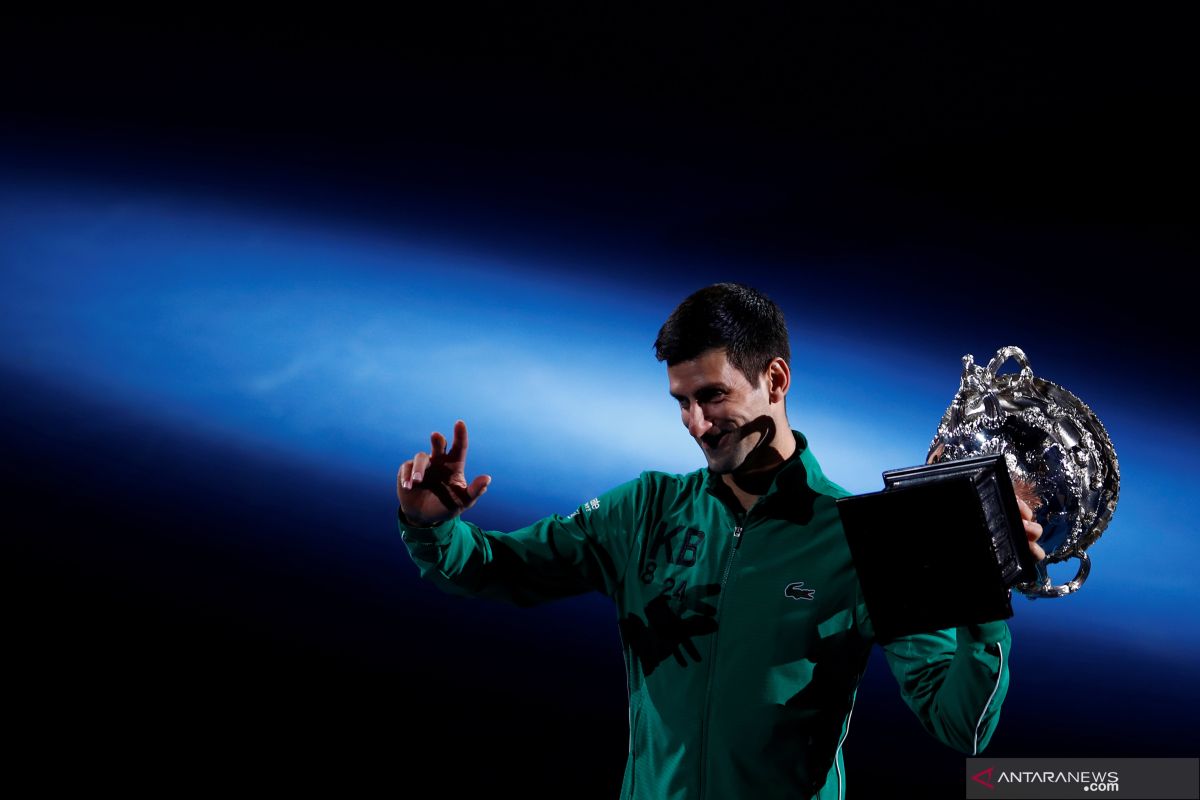 Juara Australia Open, Novak Djokovic kembali bertengger di peringkat satu dunia