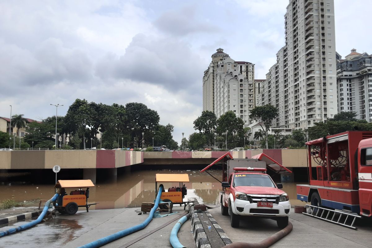 Penanganan banjir Underpass Kemayoran tanggung jawab PPK Kemayoran