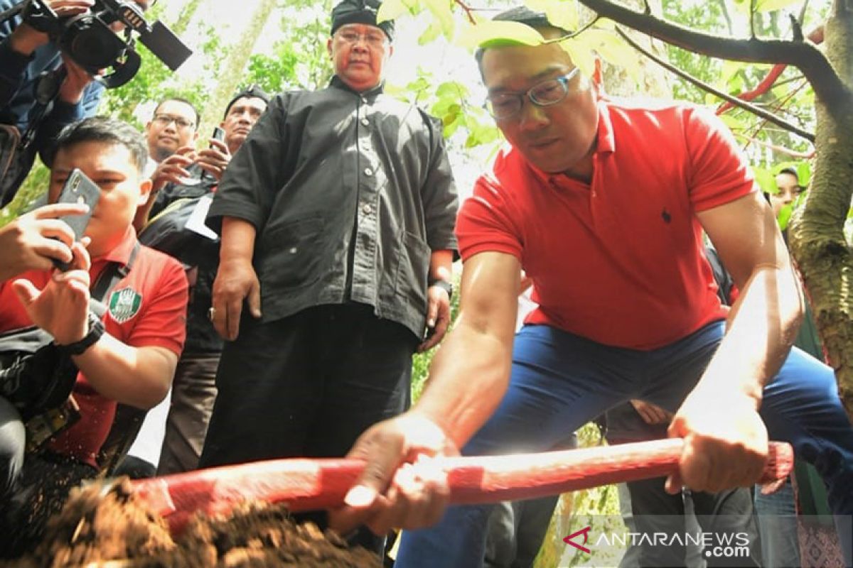 Emil ikut tanam 220.022 bibit pohon di Gerakan Leuweung Padjadjaran