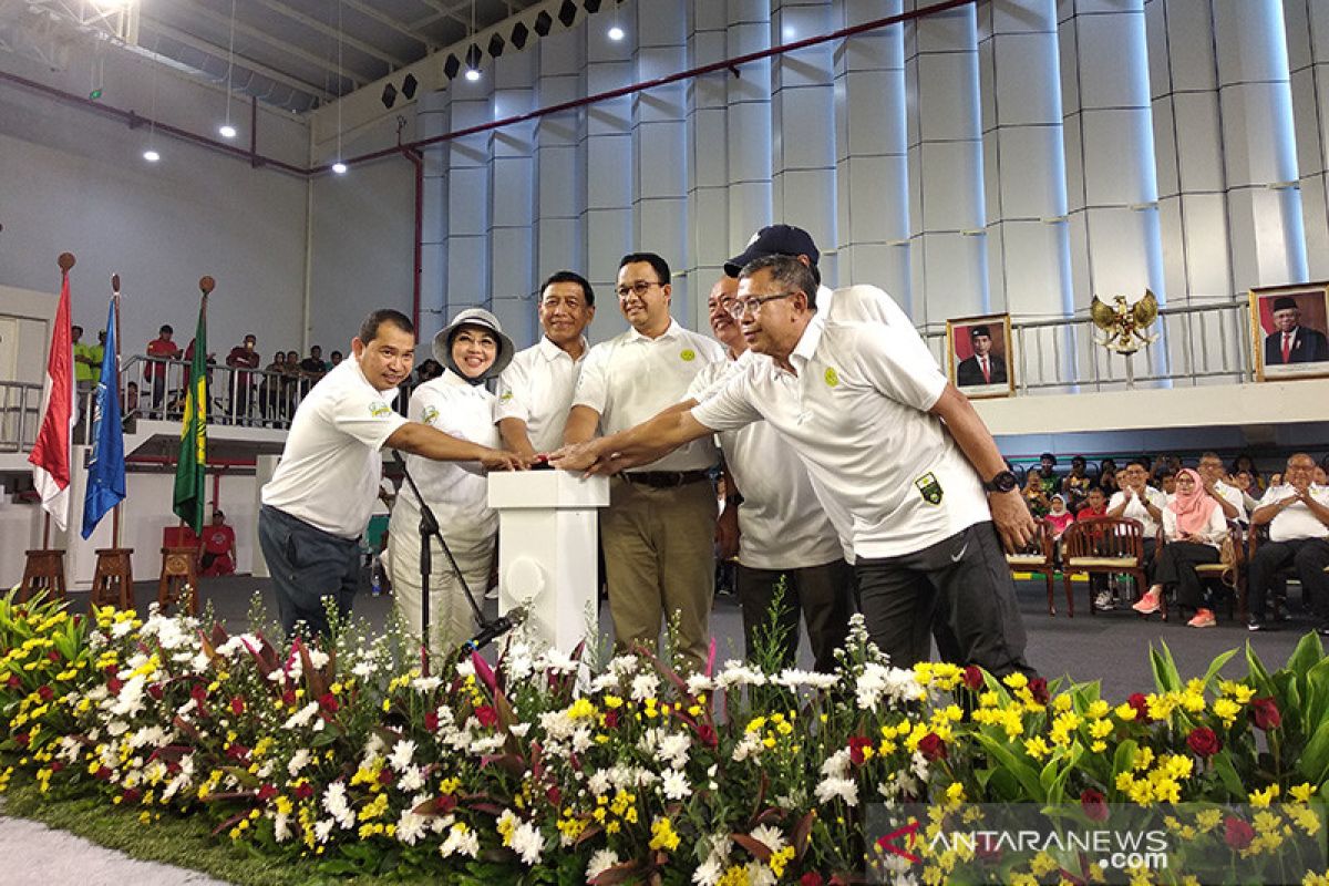 Anies Baswedan resmikan GOR UNJ