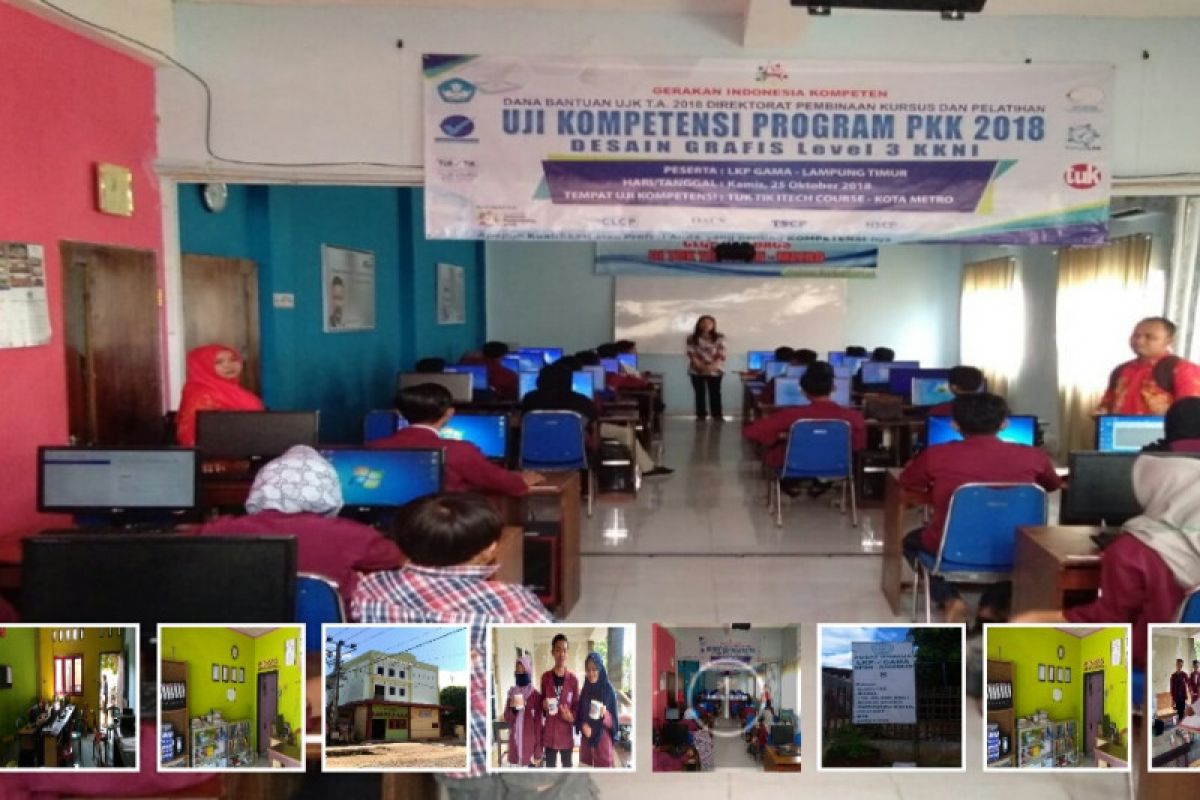 Lembaga kursus dan pelatihan  Gama di Lampung Timur buka pendaftaran