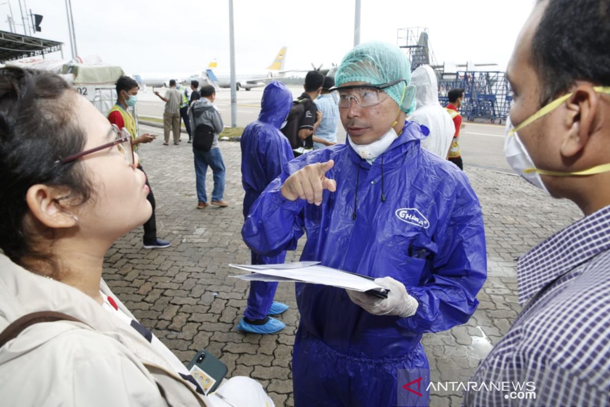 7 WNI batal berangkat dari Wuhan China