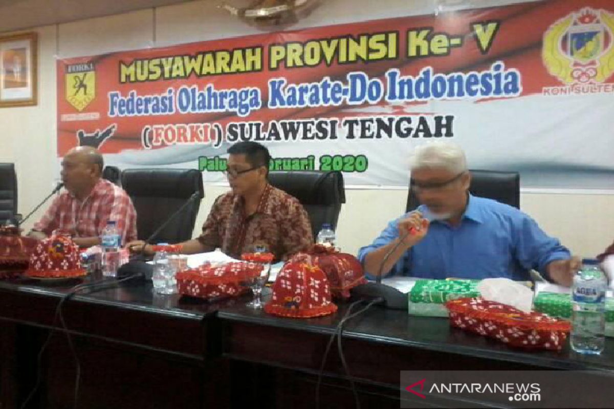 Ketum Forki Sulteng DR Yudi siap menjalankan amanah peserta musprov