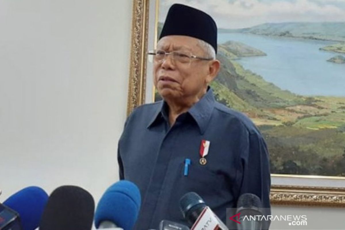 Wapres Ma'ruf Amin melawat Gus Sholah