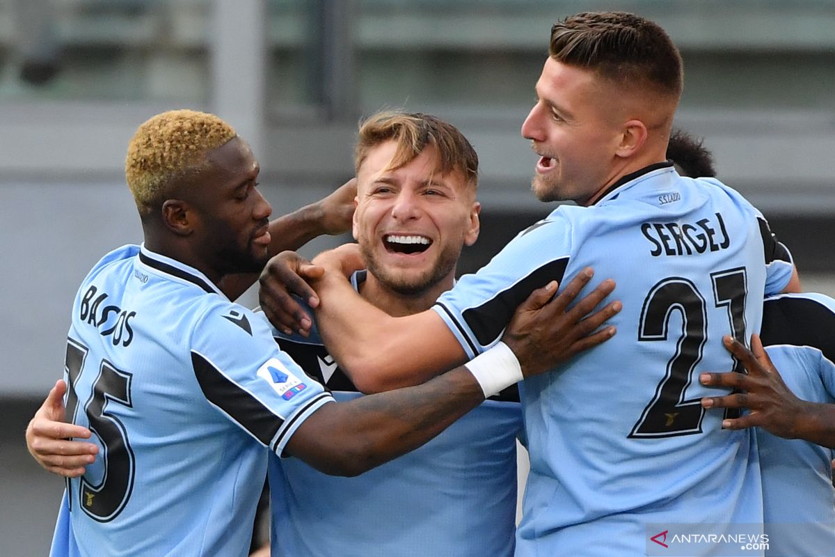 Liga Italia: Lazio hancurkan SPAL 5-1 untuk ke peringkat dua klasemen