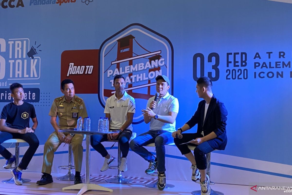 Jauhari Johan siap tampil di Palembang Triathlon 2020