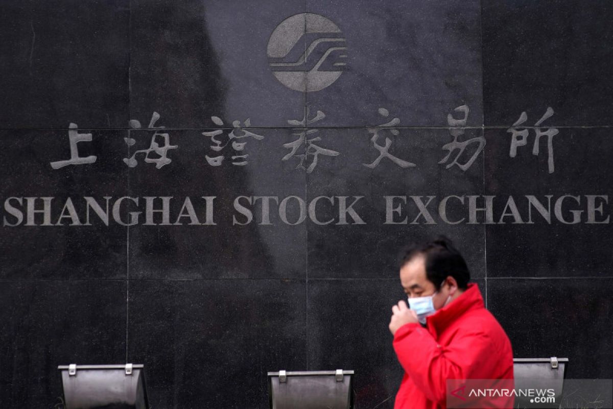 Bursa saham China melemah, tertekan  Virus Corona