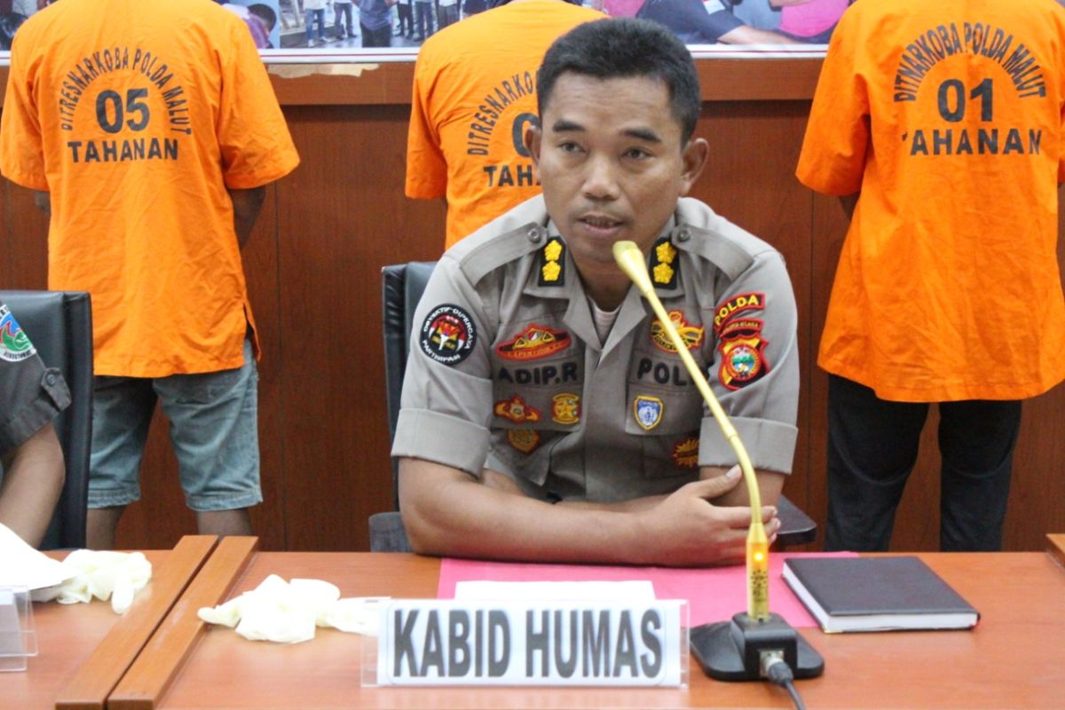 Police apprehend three drug suspects in North Maluku