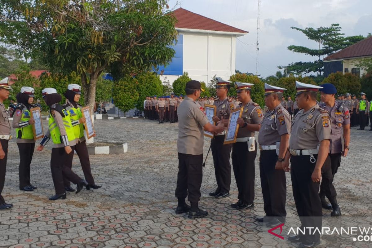 Satlantas Bangka Barat raih penghargaan terbaik tekan kecelakaan