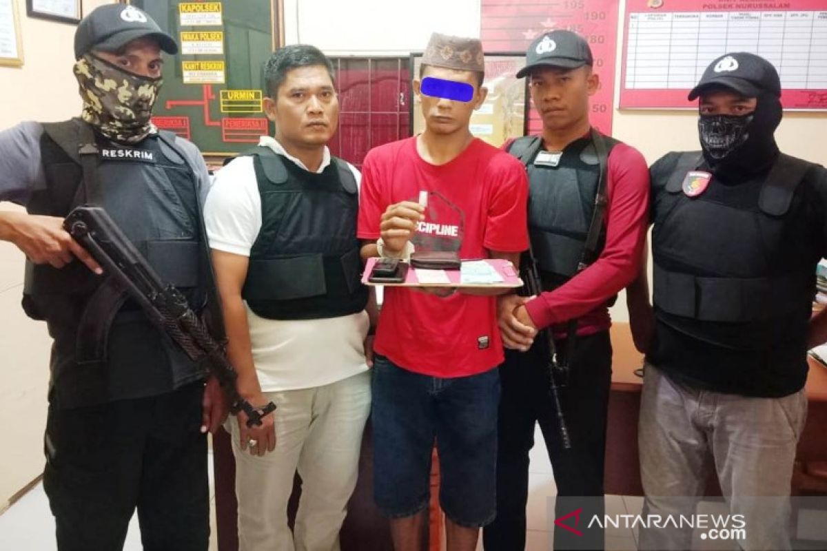 Nyamar jadi pembeli, polisi tangkap pengedar sabu di Aceh Timur
