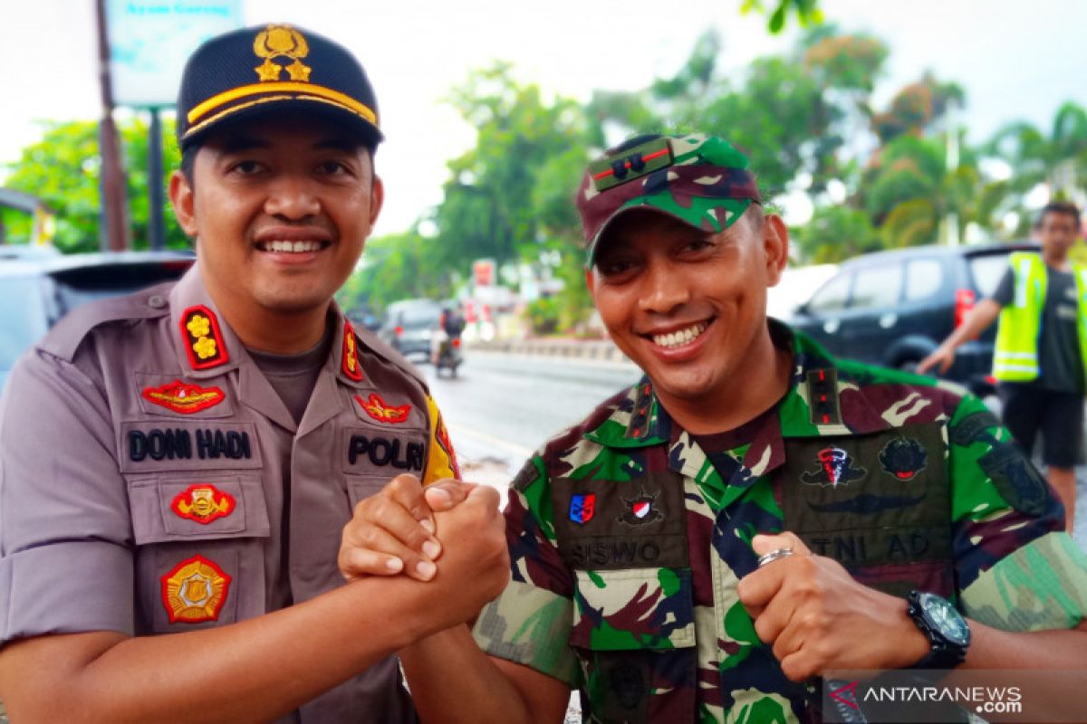 Polres Banjarbaru  amankan puncak HPN yang dihadiri Presiden