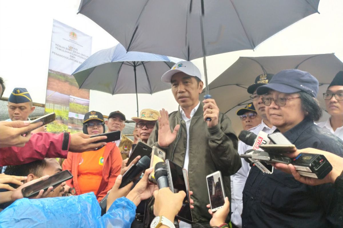 Presiden Jokowi berterima kasih pada BNPB atas kesigapan tanggulangi bencana
