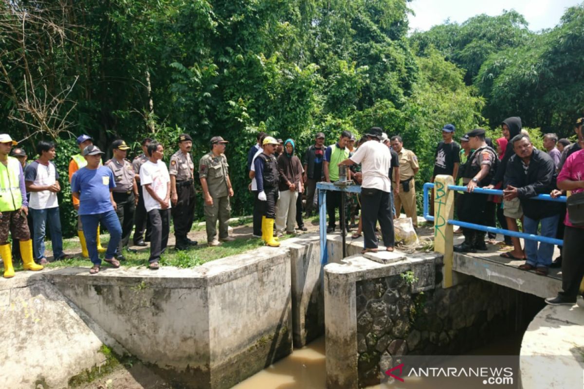 BBWS SO menutup permanen "flashing" Selokan Mataram di Desa Maguwoharjo