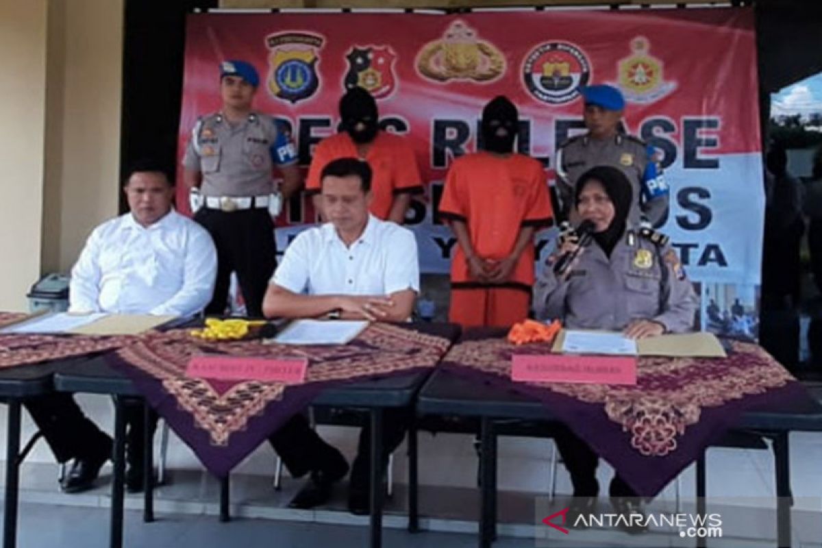 Polda DIY tahan dua penambang ilegal di Gunung Kidul