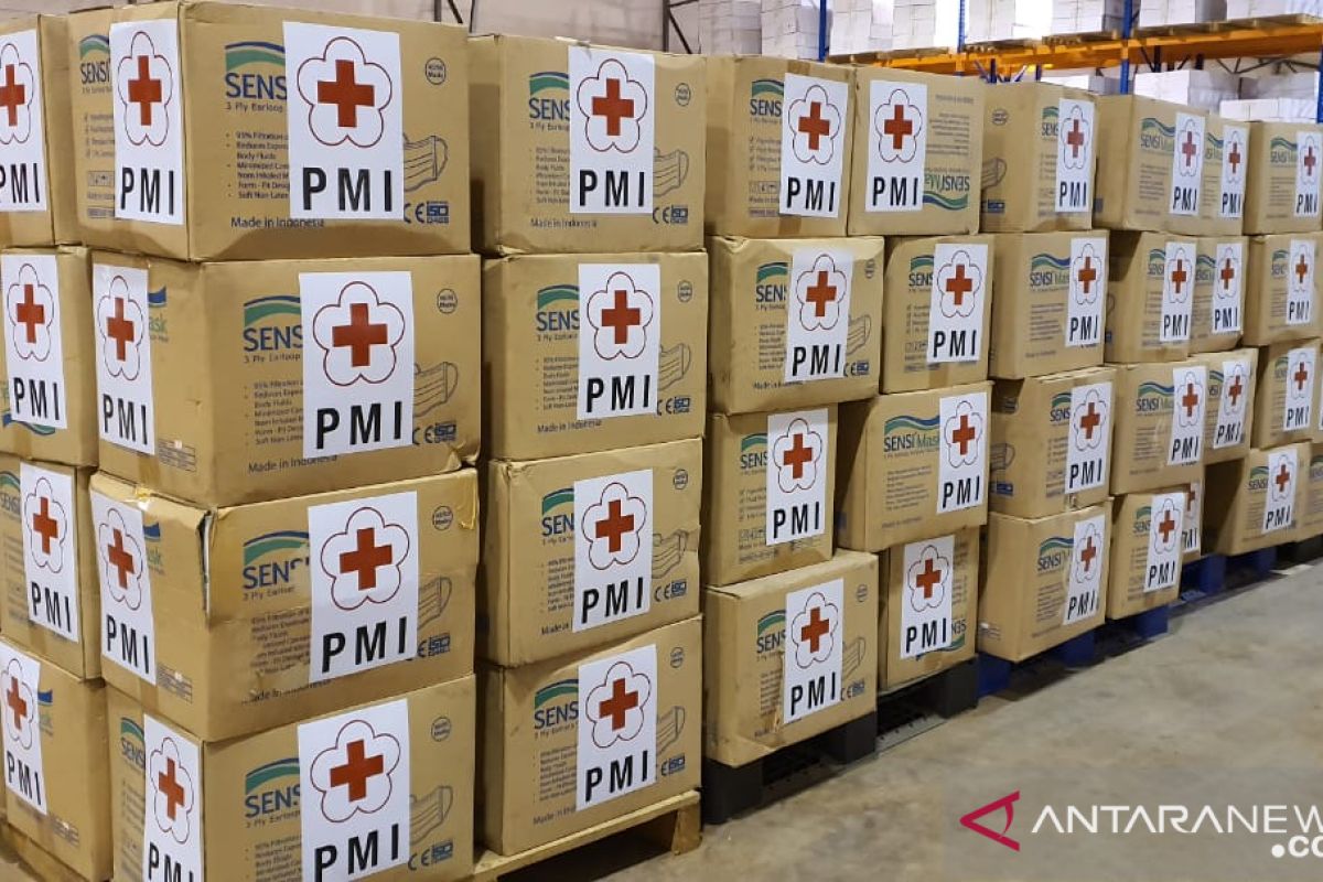 PMI siap kirim 70 ribu masker ke Pulau Natuna dan Hong Kong