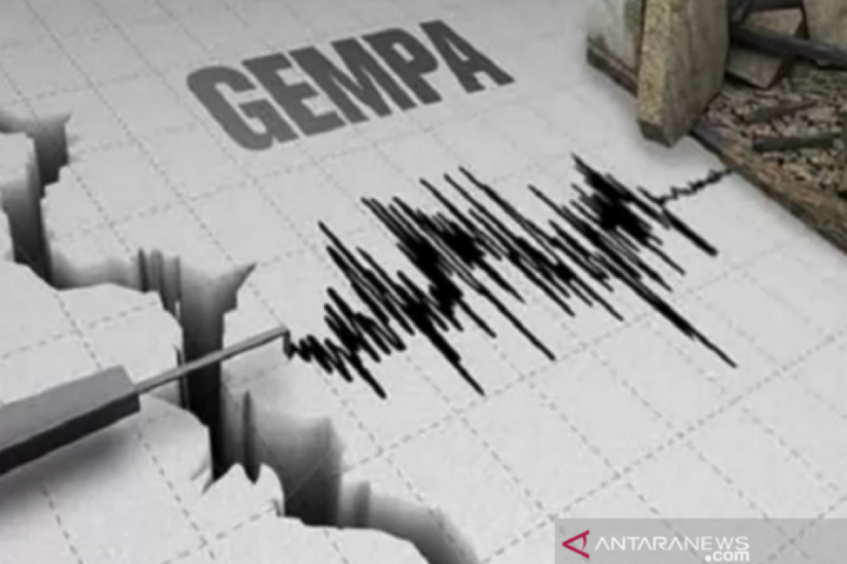 Gempa magnitudo 5,5 guncang barat laut Daruba-Malut