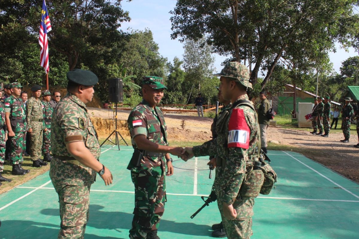 TNI-Malaysia gelar patroli bersama di batas negara