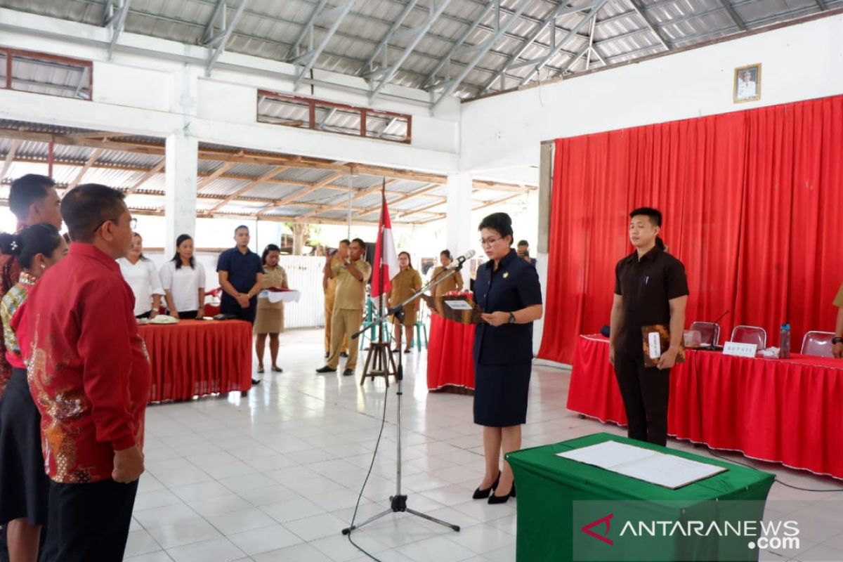 Sasingen Lantik 115 Majelis Tua Tua Kampung (MTK)  se Wilayah Tagulandang