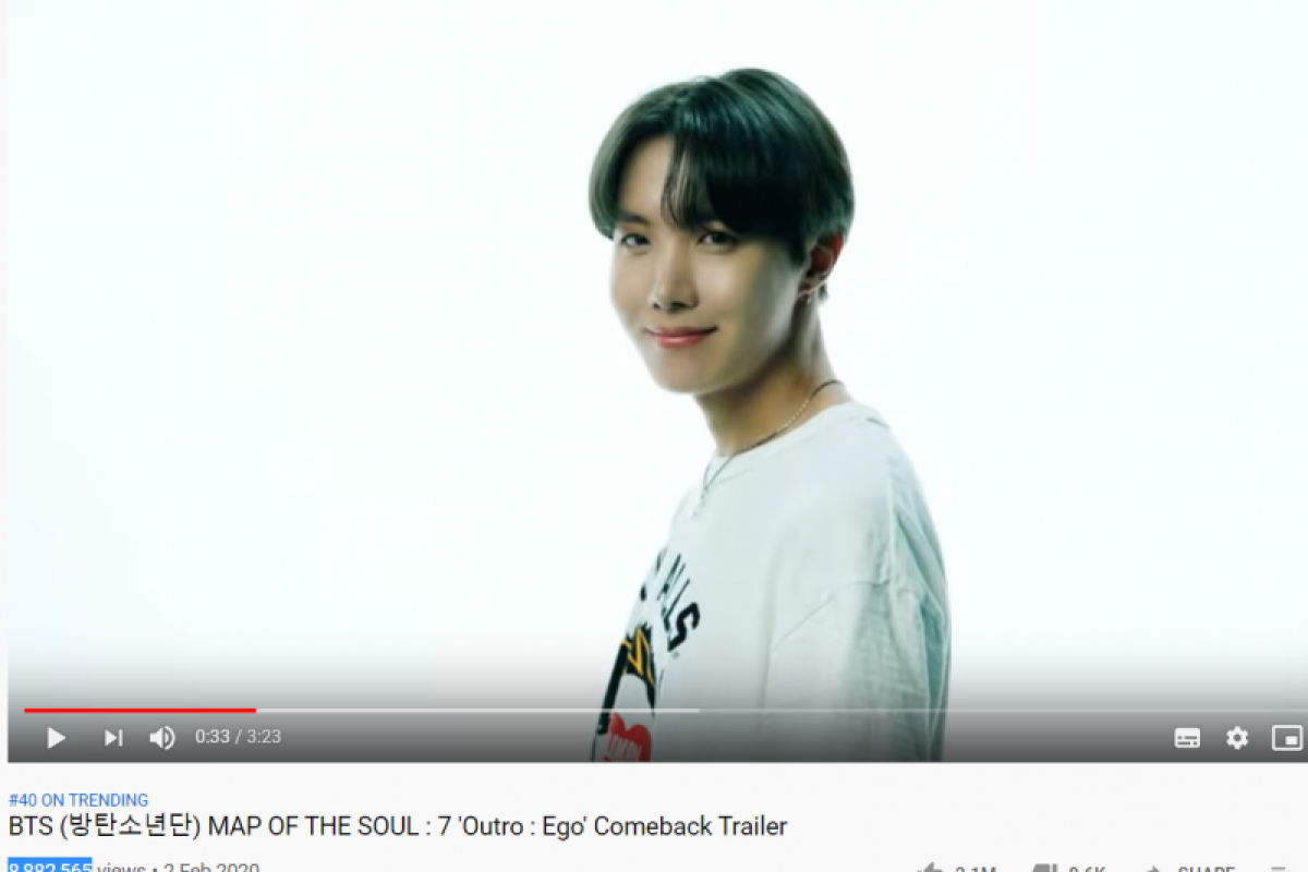 J-Hope BTS refleksikan hidup lewat "Ego"