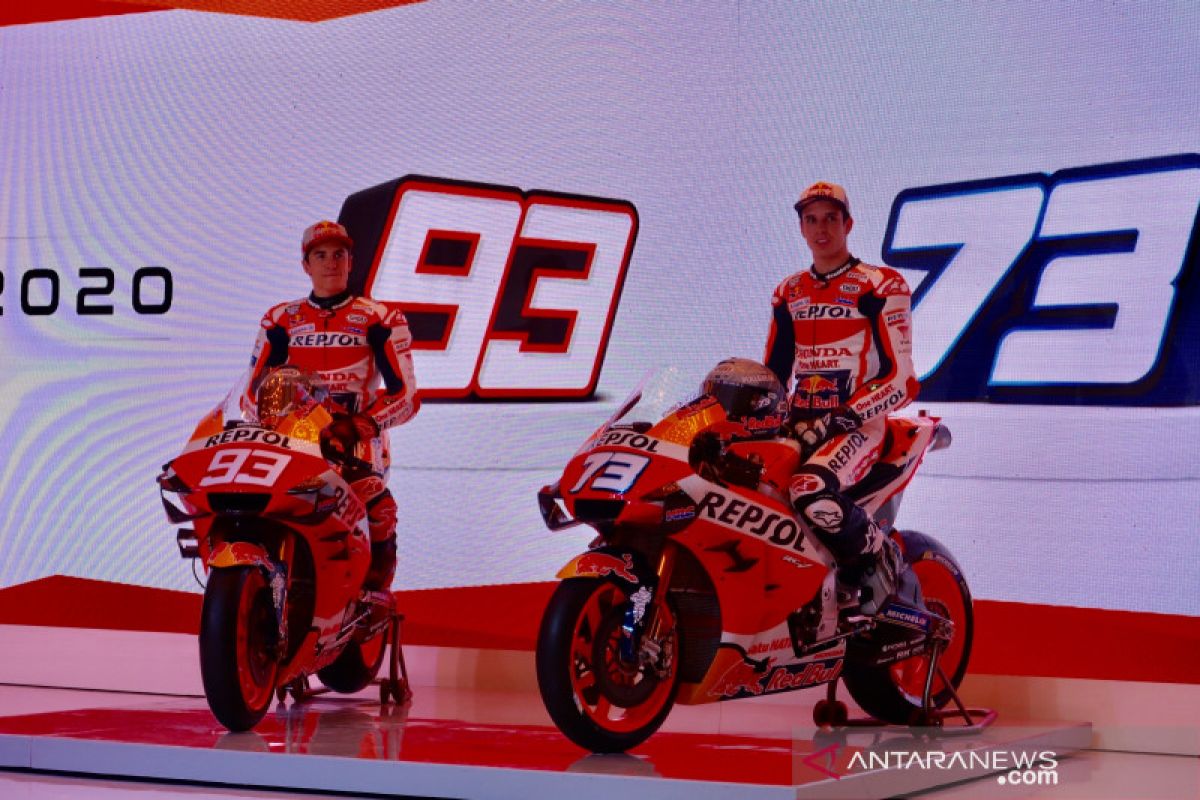 Tim Repsol Honda resmi kenalkan duo Marquez sebagai pebalap di MotoGP 2020