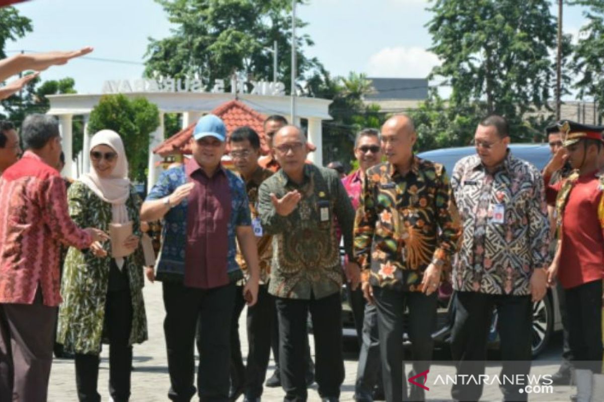 Pemprov Babel timba ilmu penerapan BLUD SMK ke Jawa Timur
