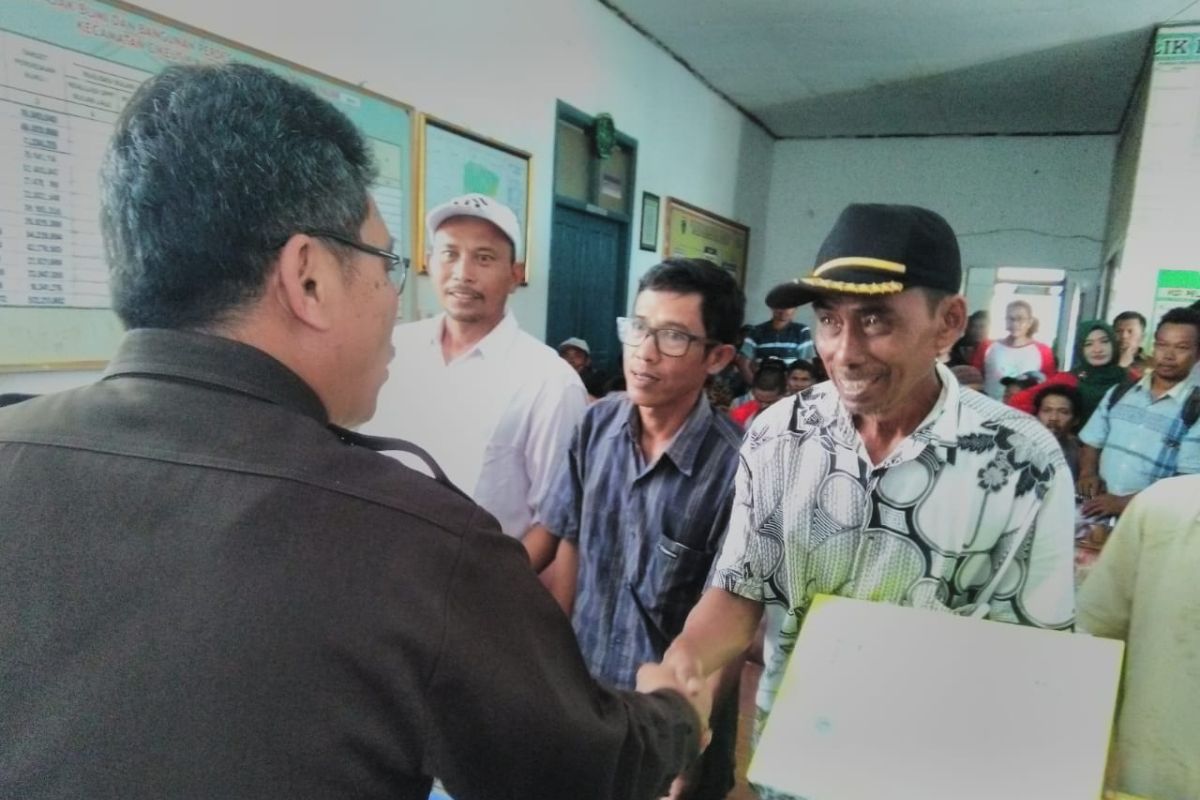 Distan Pandeglang dorong petani manfaatkan asuransi usaha pertanian