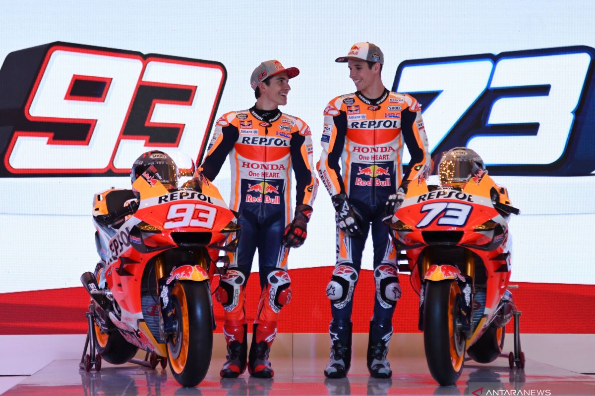 Repsol Honda perkenalkan duo Marquez sebagai pebalap di MotoGP 2020