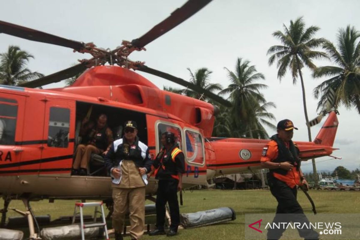 Helikopter BNPB disiagakan hingga akhir Februari cari nelayan hilang