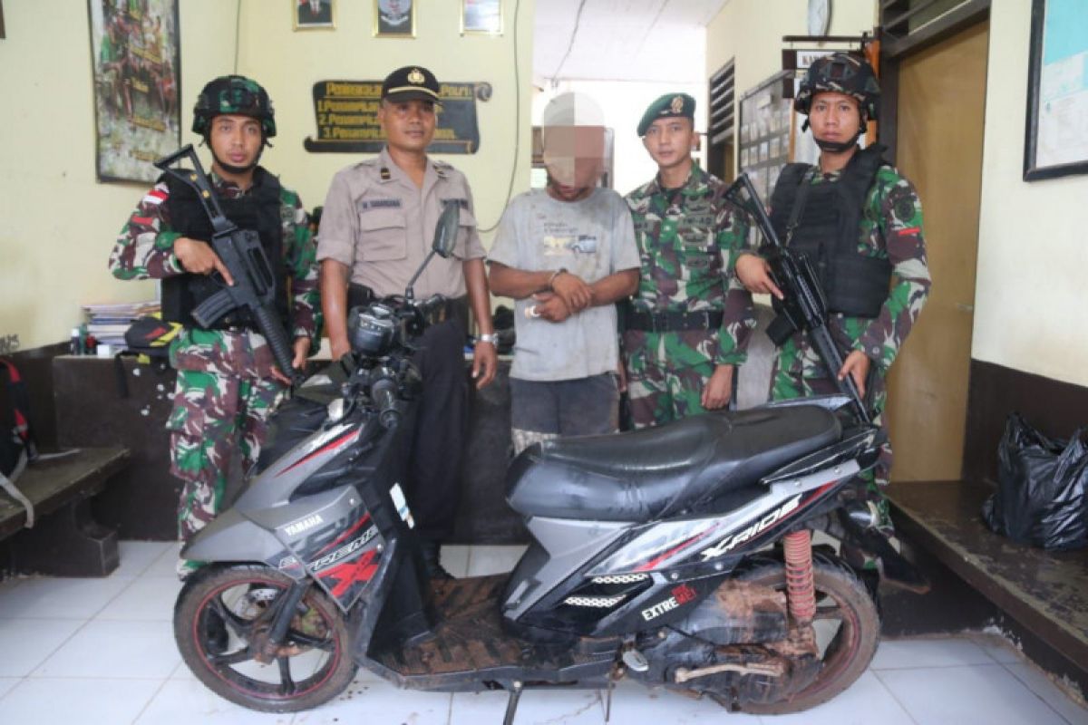 Warga Sota Merauke apresiasi prajurit TNI gagalkan aksi pencurian motor