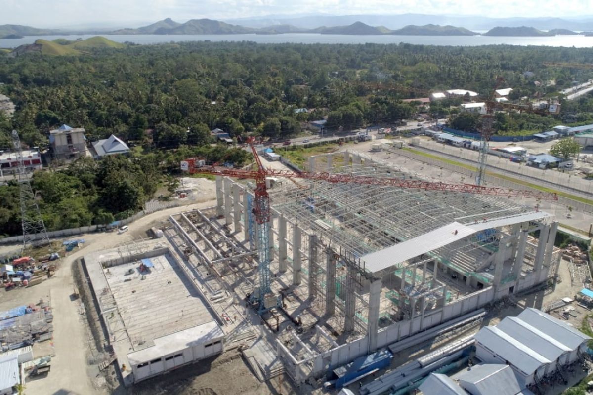 Waskita: Progres pembangunan Arena Aquatic PON Papua mencapai 79 persen