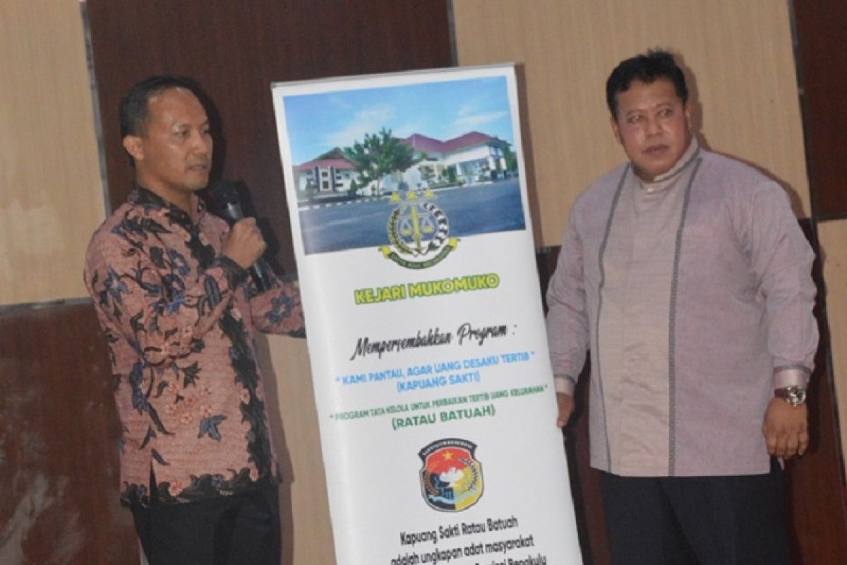 Kejari Mukomuko luncurkan program antisipasi penyalahgunaan dana desa