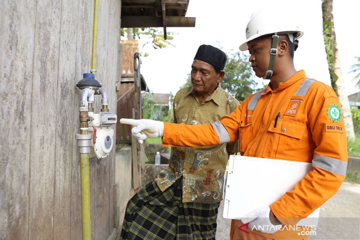 Kementerian ESDM tandatangani kontrak pembangunan jaringan gas senilai Rp309,1 miliar