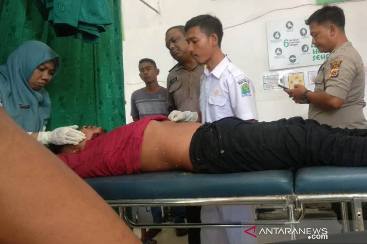 Bawa lari emas, seorang warga Aceh Jaya babak belur diamuk massa