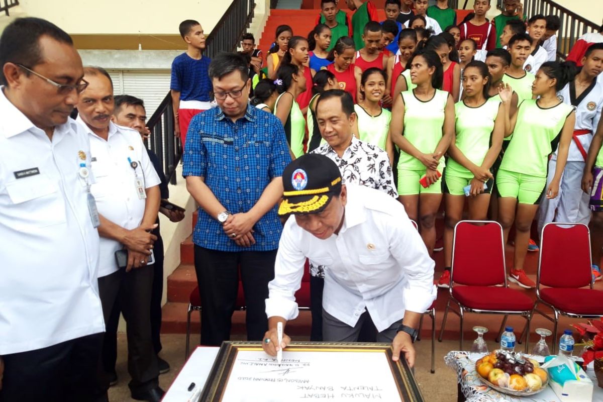 Menpora tandatangani komitmen kembalikan kejayaan olahraga Maluku