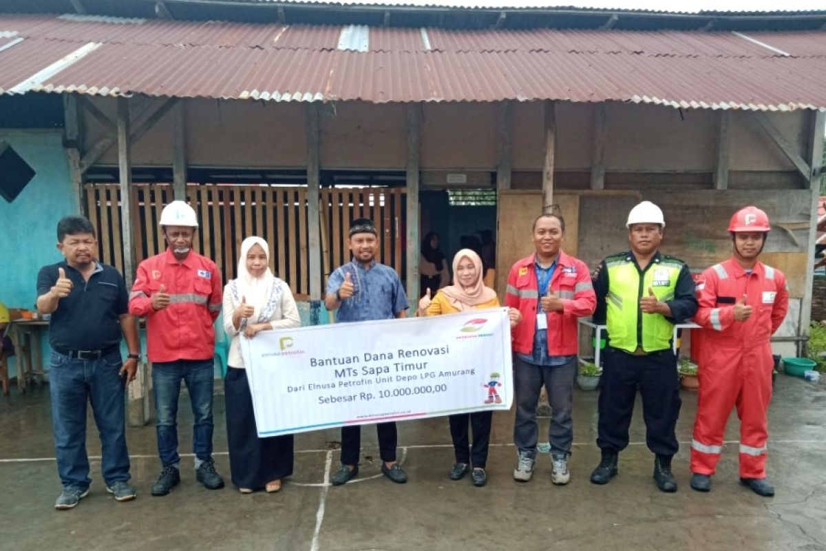Elnusa Petrofin membantu renovasi madrasah di Sulawesi