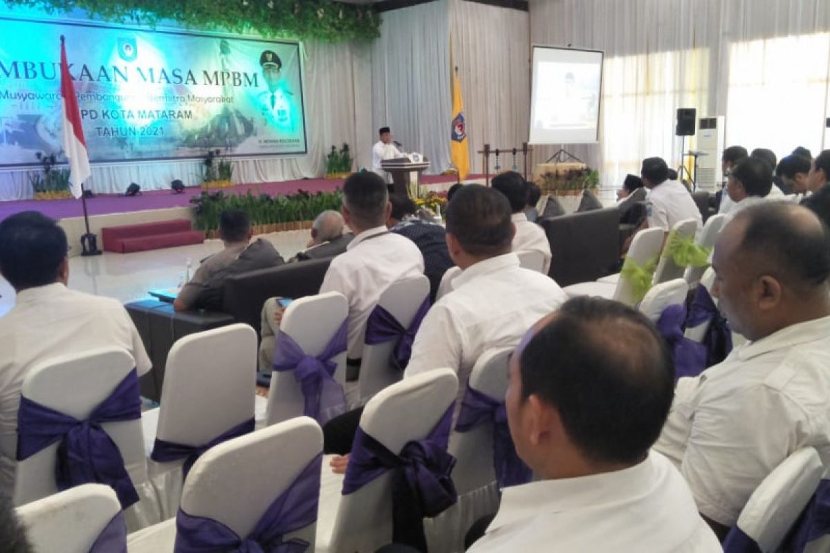 Wali Kota Mataram membuka kegiatan MPBM