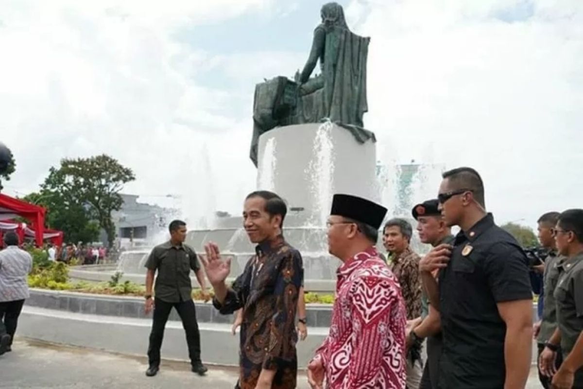 Monumen Fatmawati Bengkulu diresmikan presiden