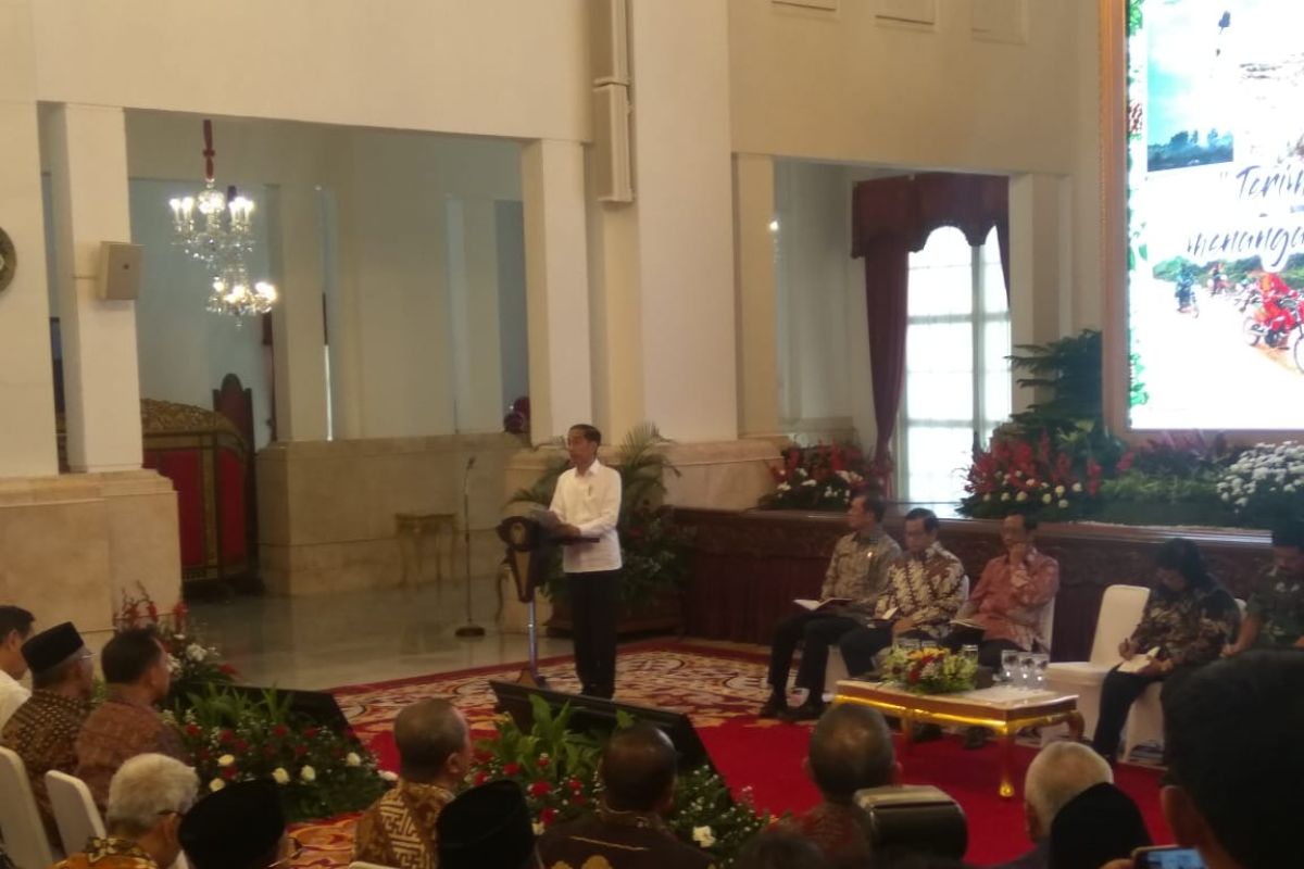 Jika ada karhutla, Presiden akan copot jabatan TNI/Polri