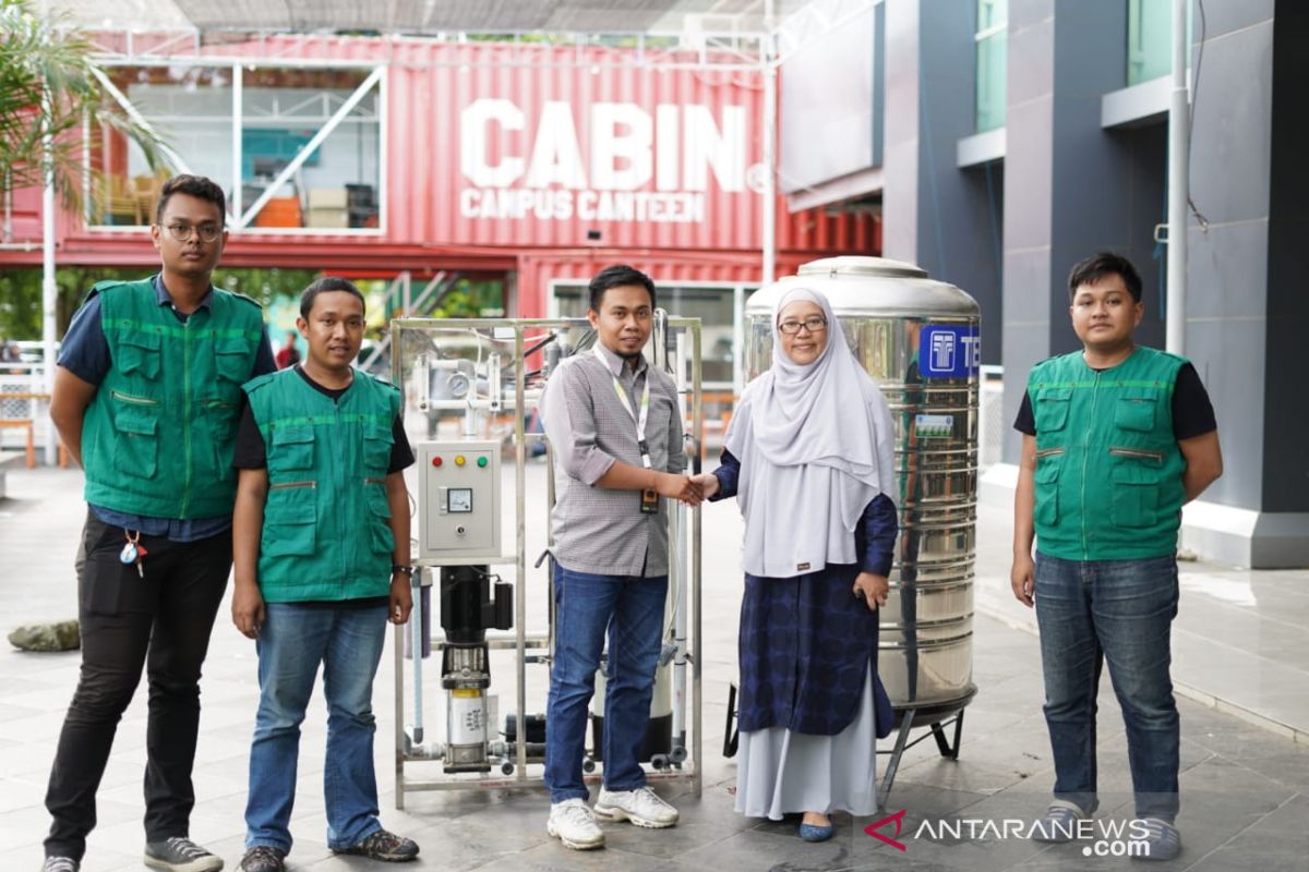 ACT terima bantuan penyaring  air siap minum dari FTI UMI