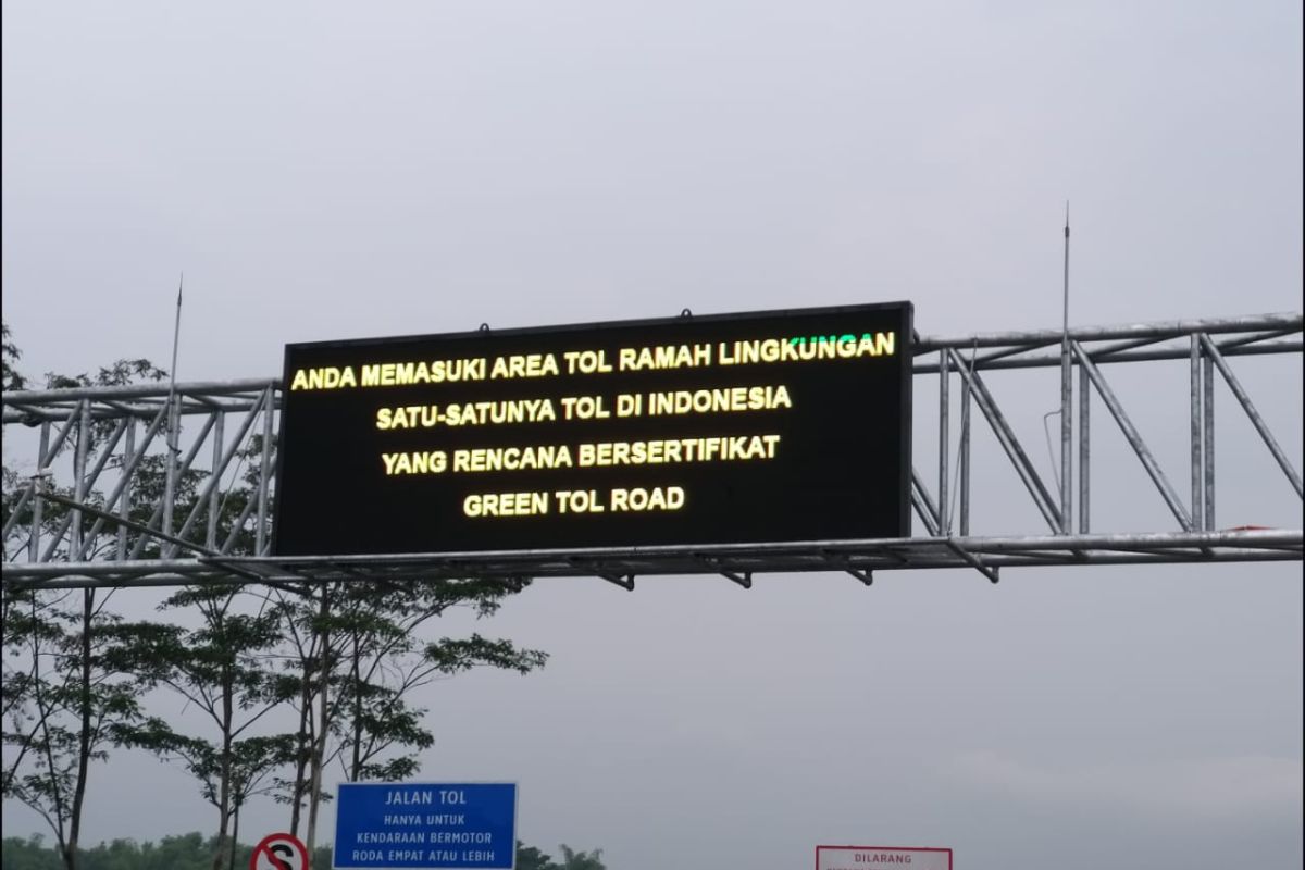 Tol Pandaan-Malang siap jadi tol ramah lingkungan pertama di Indonesia
