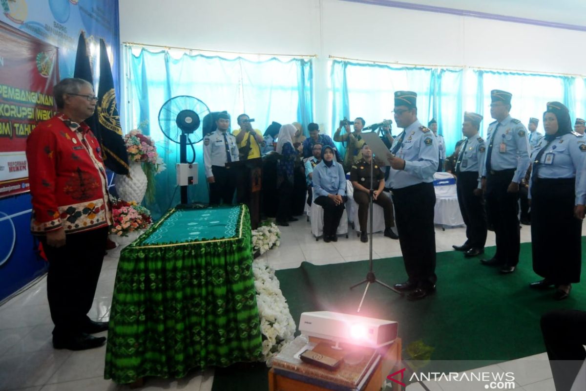 Bapas kelas 1 Banjarmasin canangkan pembangunan zona integritas