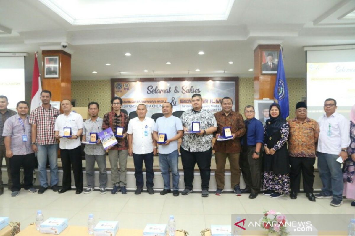 FISIP UMSU tanda tangan MoU dengan Portal ANTARA Sumut
