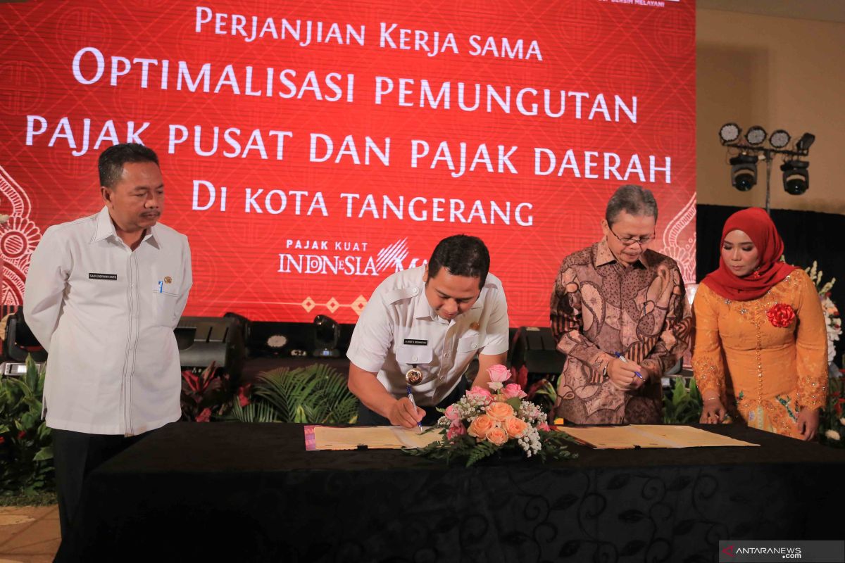 DJP Banten dan Pemkot Tangerang jalin kerja sama optimalisasi pemungutan pajak