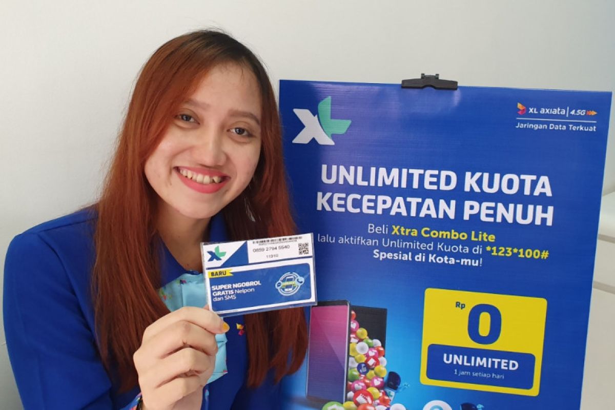 XL Axiata hadirkan paket data unlimited kuota 1 jam, gratis