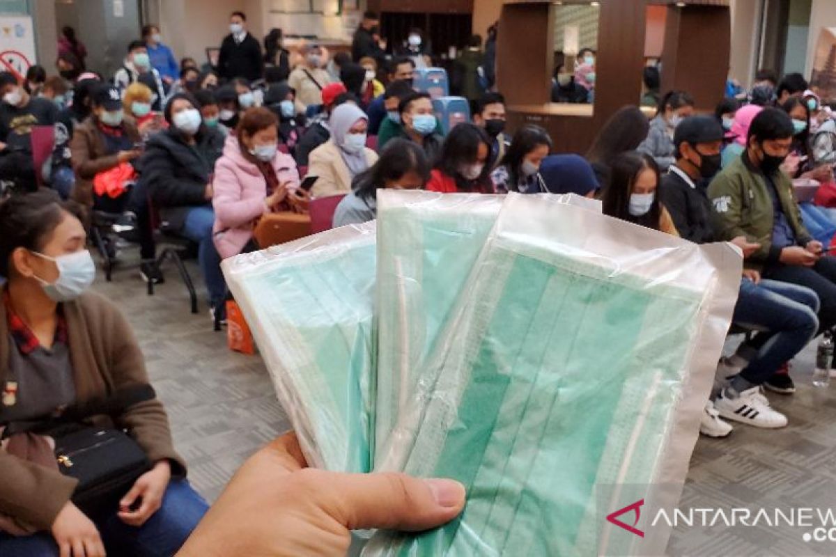 ACT kirimkan 10.000 kotak masker bagi WNI di Hong Kong